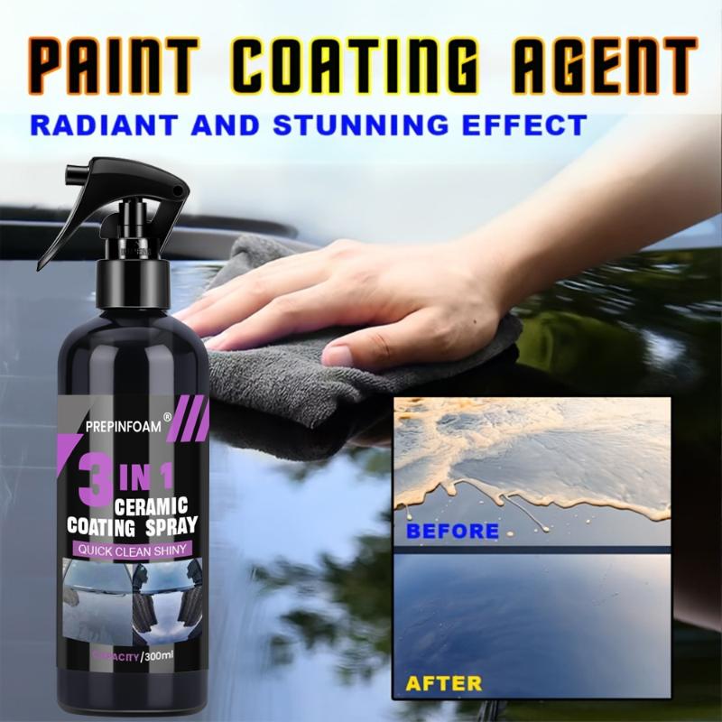 3 في 1 رذاذ طلاء سيراميك سائل  - مراجعة Nano Liquid Coating وسعره