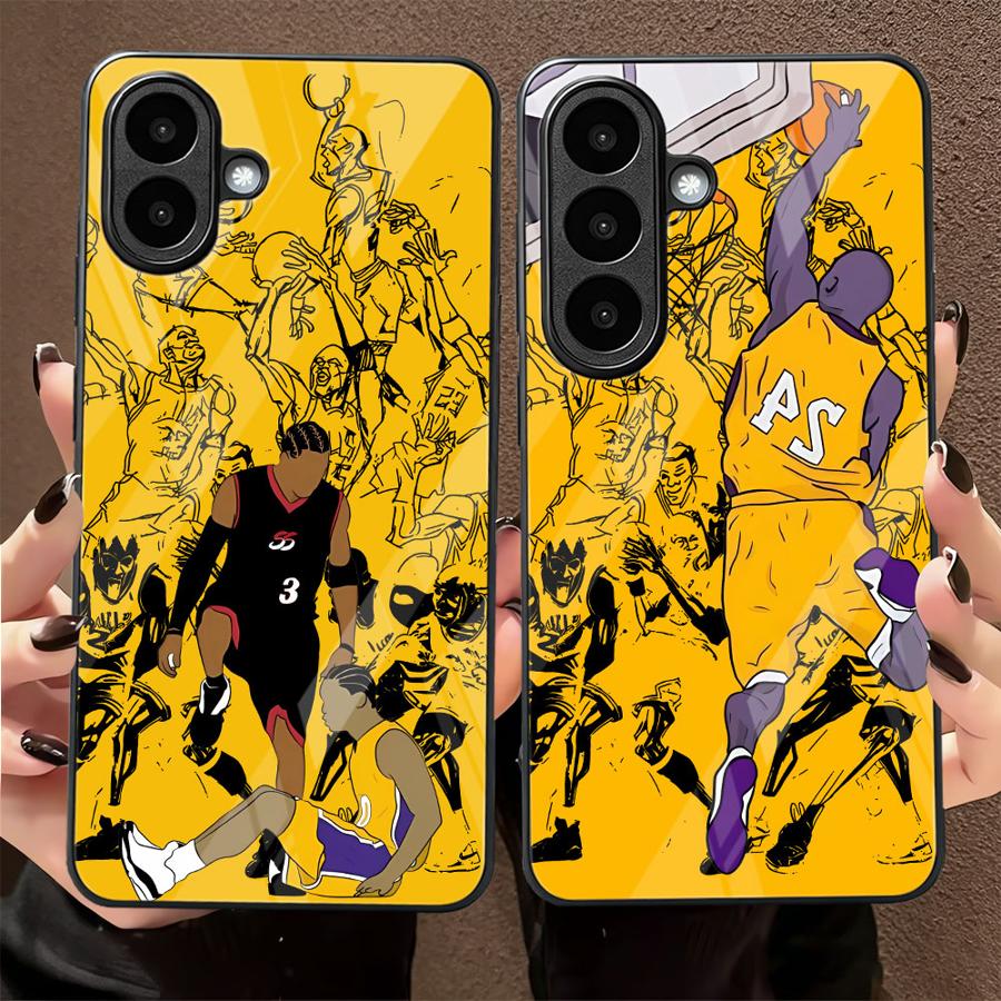 جراب هاتف زجاجي بتصميم نجم كرة - مراجعة Samsung Galaxy A55 وسعره